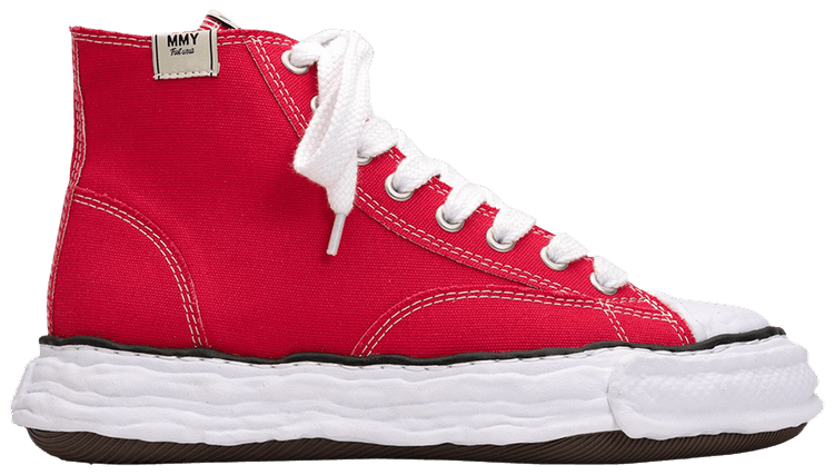 Maison Mihara Yasuhiro Peterson 23 OG Sole Canvas High Red