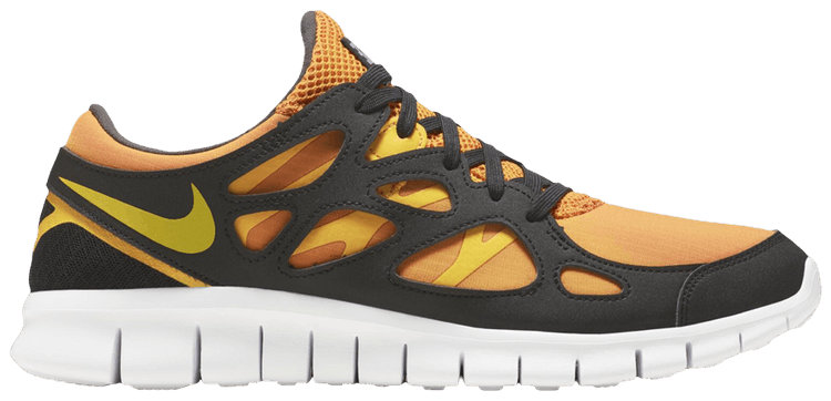 Nike Free Run 2 Solar Yellow Black