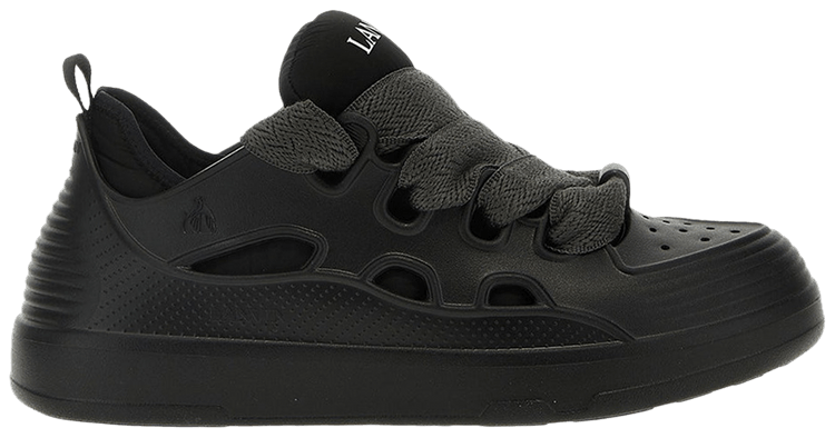 Lanvin Curb Block Molded EVA Dark Grey