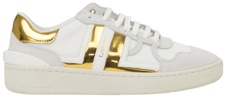 Lanvin Wmns Clay Low White Gold