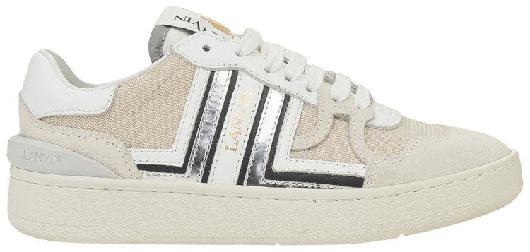 Lanvin Wmns Clay Low White Silver