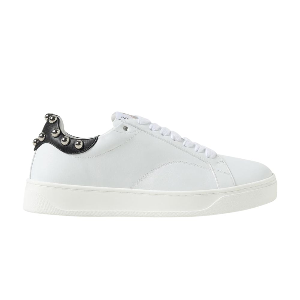 Pre-owned Lanvin Wmns Ddb0 Sneaker 'white Silver' | Women's Size 35