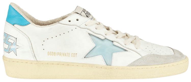 Golden Goose Ball Star White Light Blue
