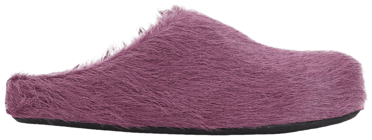 Marni Wmns Fussbett Sabot Prune Violet