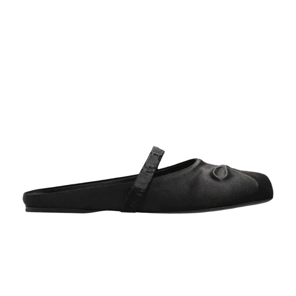 Pre-owned Marni Wmns Ballet Flat Sabot 'black' | Women's Size 36