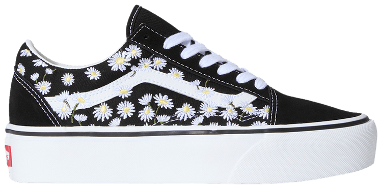 Vans Old Skool Platform Floral Embroidery