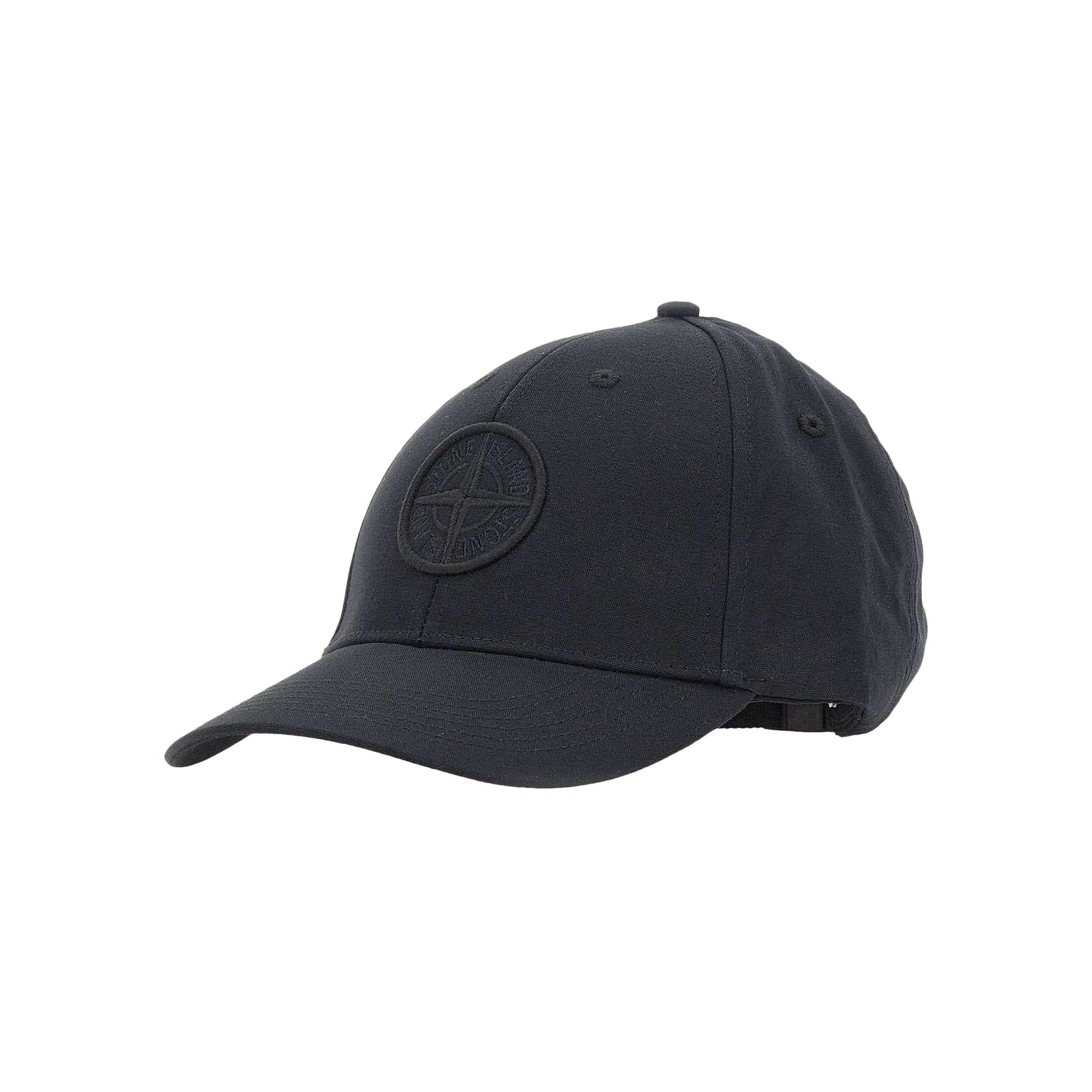 Pre-owned Stone Island Baseball Cap 'black' | Men's Size Onesize