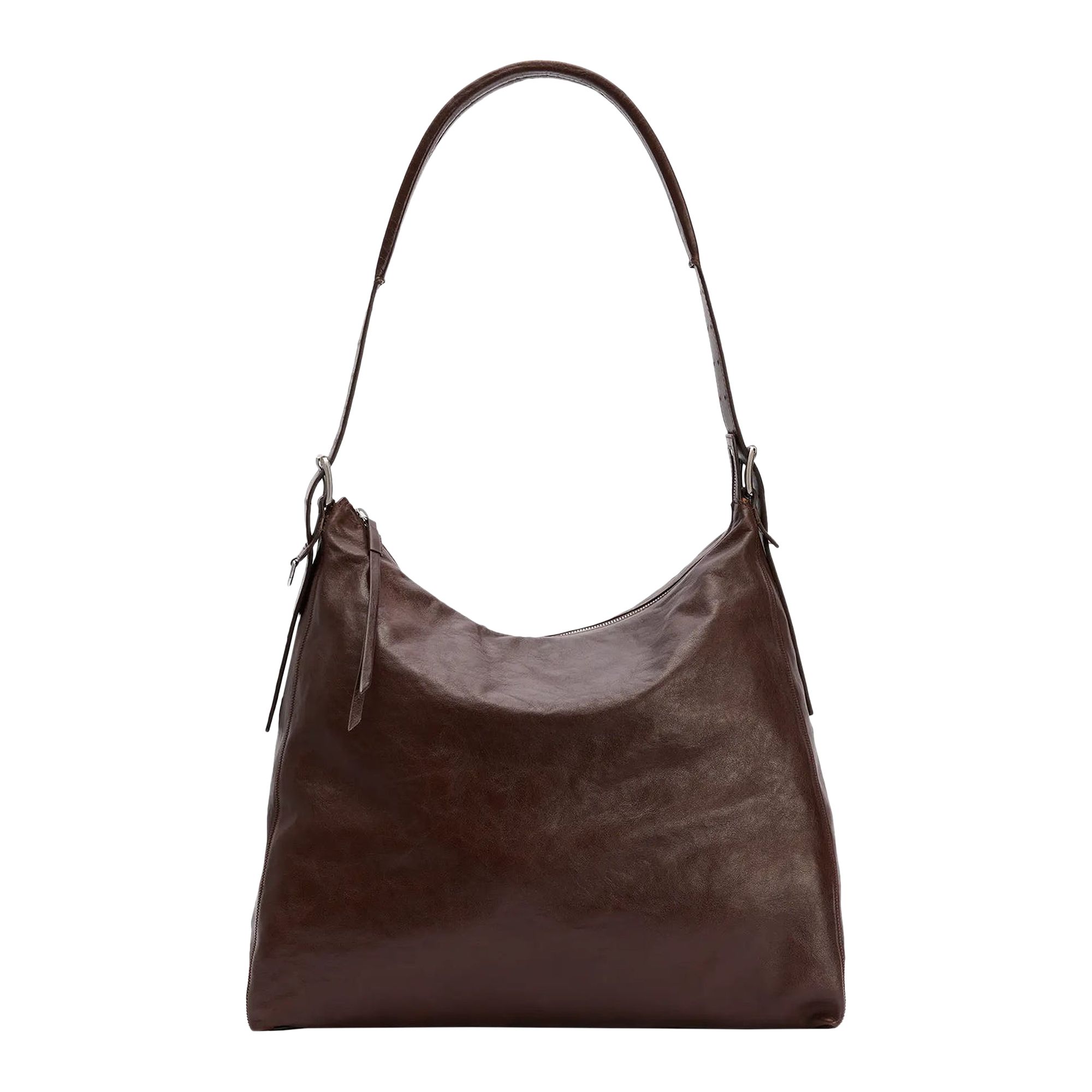 Pre-owned Lemaire Belted Hobo Bag 'espresso' | Brown | Men's Size Onesize