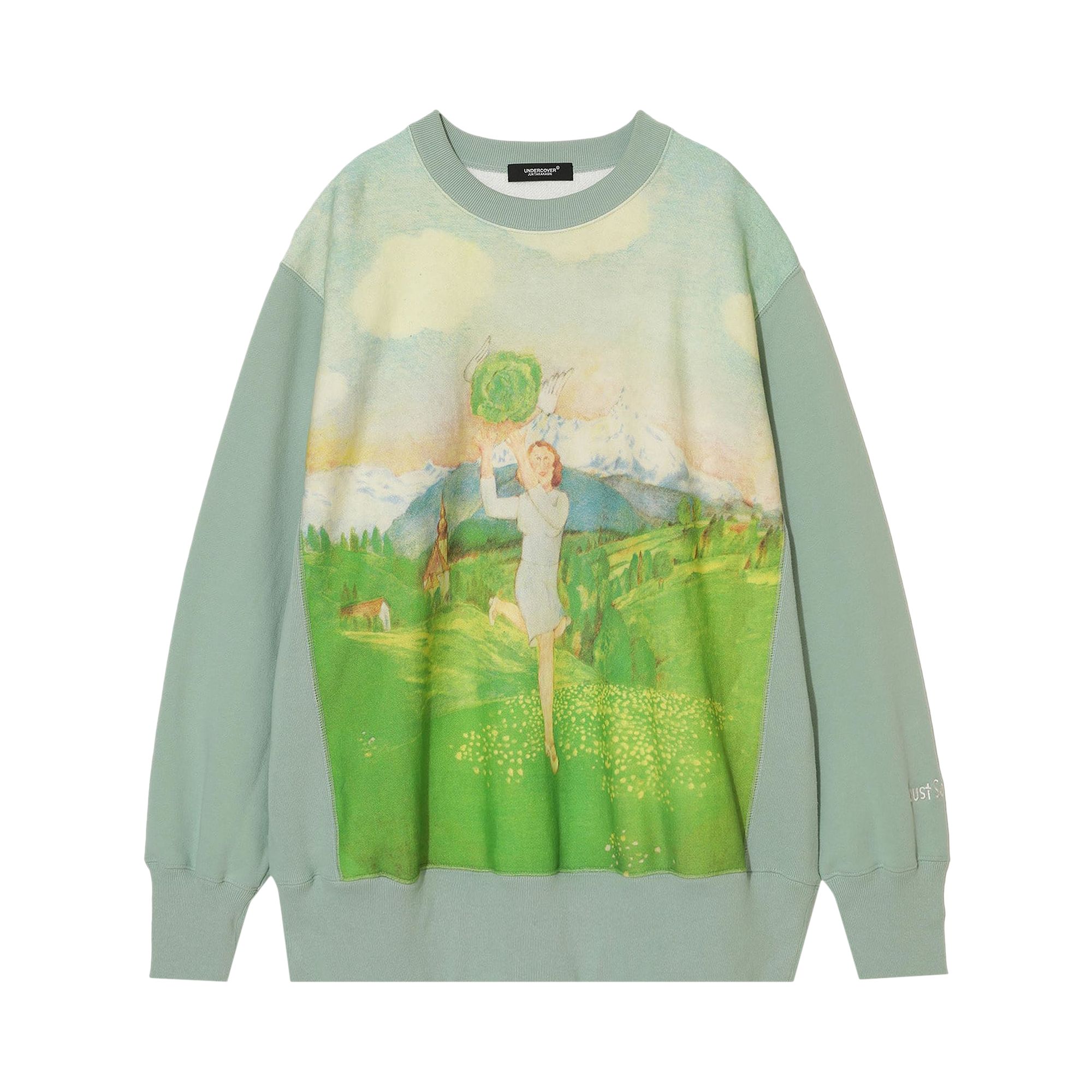 UNDERCOVER Pre-owned Print Sweatshirt 'peppermint' | White | Men's Size 5