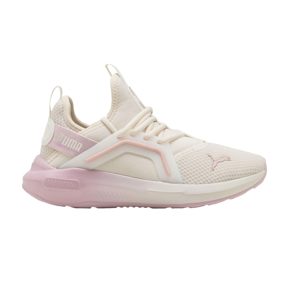 Pre-owned Puma Wmns Softride Enzo 5 'warm White Rose Mauve' | Cream | Women's Size 7