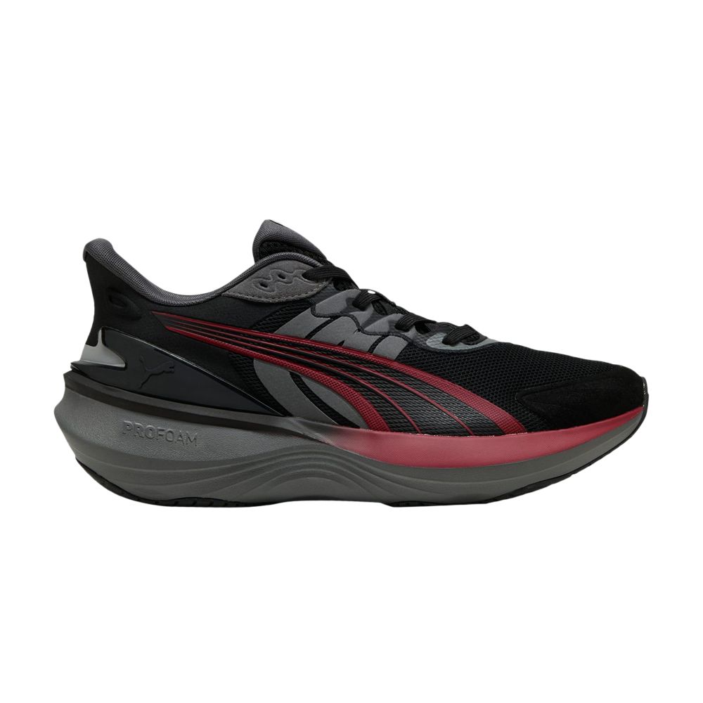 Puma Pulse Pro 'Black Dark Crimson' | Men's Size 12 - 310780-01