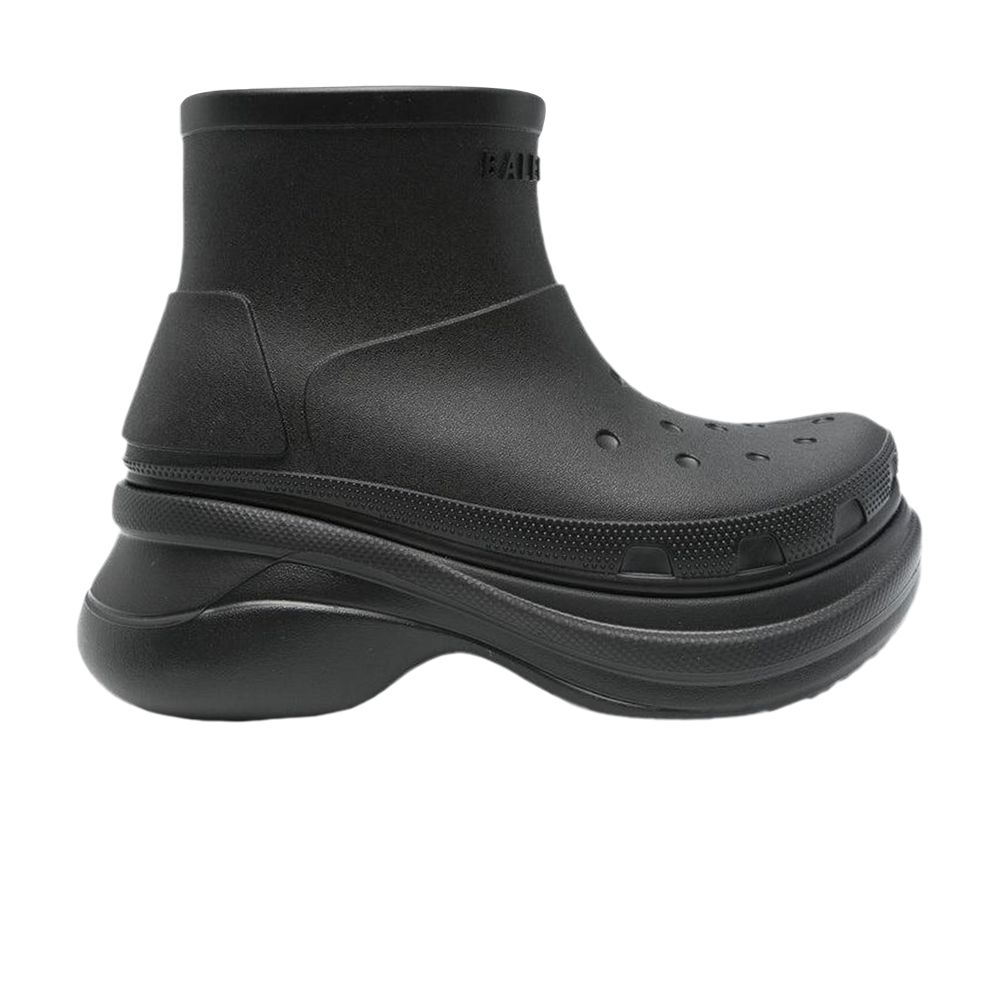 Pre-owned Balenciaga Crocs X Wmns Bootie 'black' | Women's Size 38