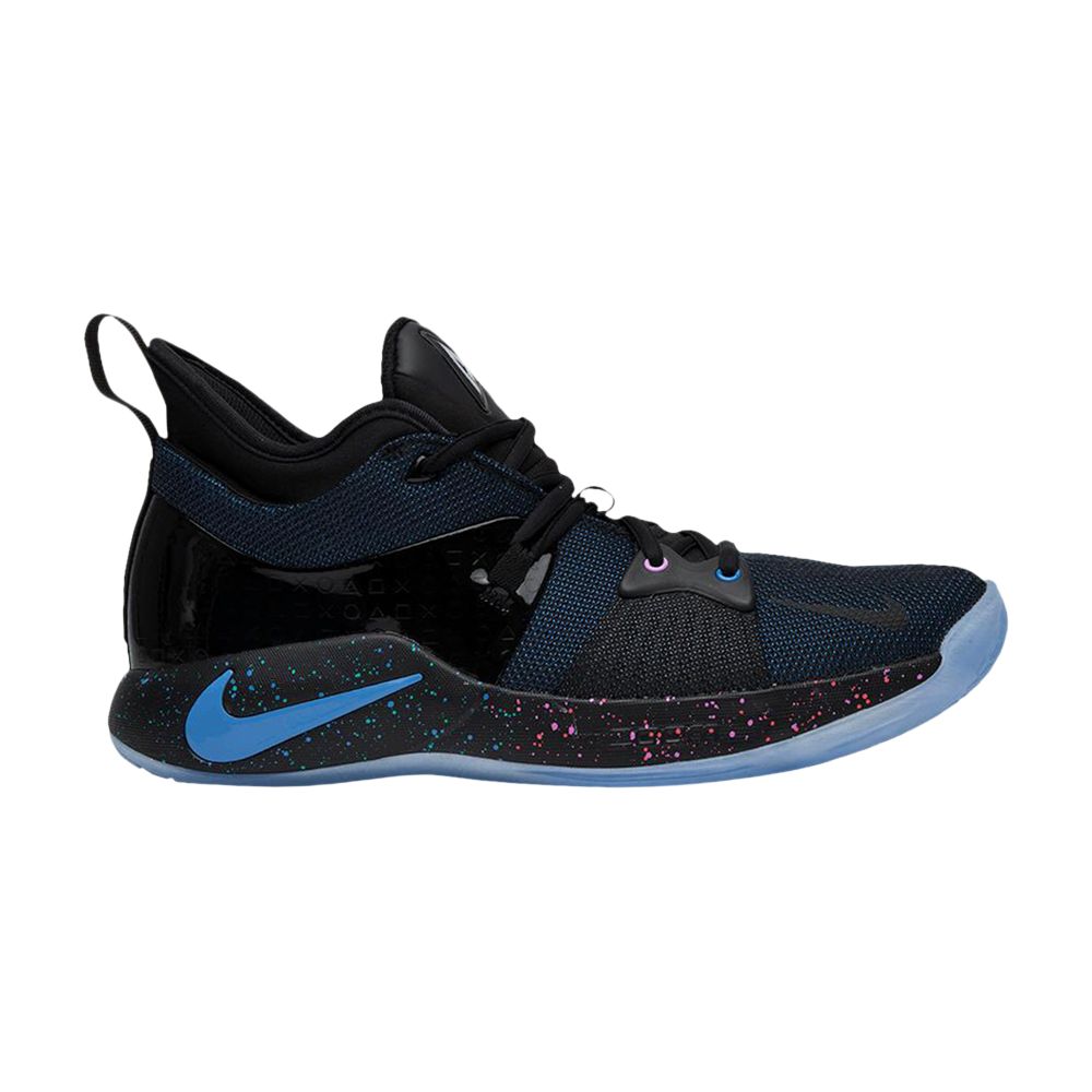 Nike PlayStation x PG 2 'Black Racer Blue' Sample | Men's Size 11 - 821096-AT781500200-XC