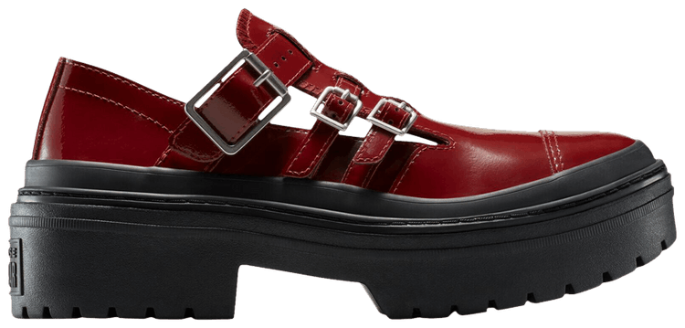 Converse Wmns Chuck Taylor All Star Lugged Heel Mary Jane Platform Low Rottin Apple