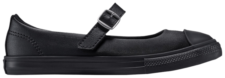 Converse Chuck Taylor All Star Dainty Mary Jane EasyOn PS Triple Black