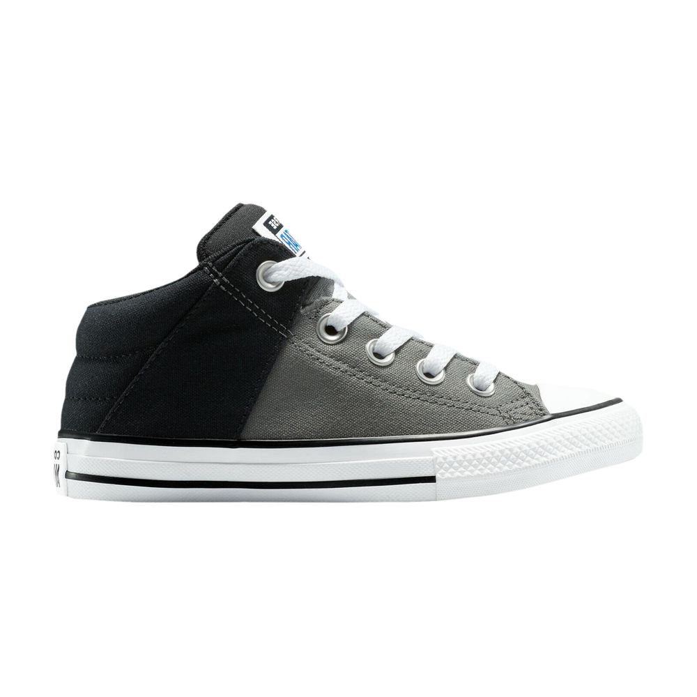 Pre-owned Converse Chuck Taylor All Star Axel Mid Ps 'sharkskin Black' | Grey | Kid's Size 2 In Gray