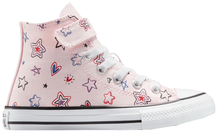 Converse Chuck Taylor All Star EasyOn High PS Doodles   Pink Frosting