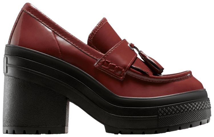 Converse Wmns Chuck 70 De Luxe Heel Loafer Platform Low Rottin Apple