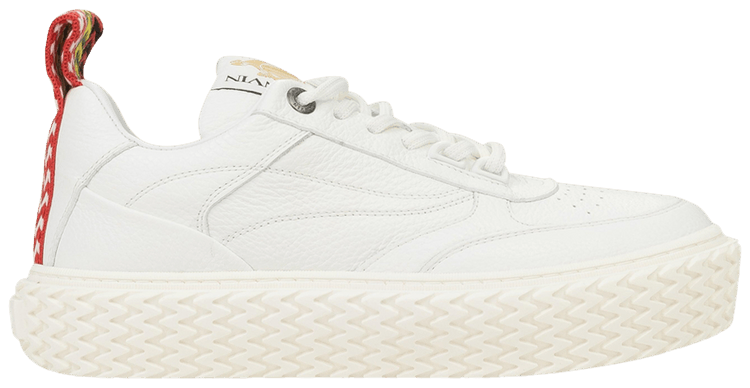 Lanvin Curbies Low White