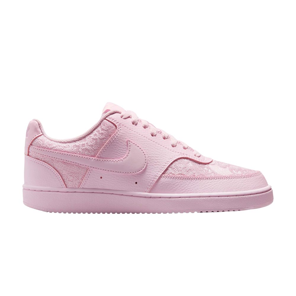 Pre-owned Nike Wmns Court Vision Low 'pink Foam Lace' | Women's Size 11