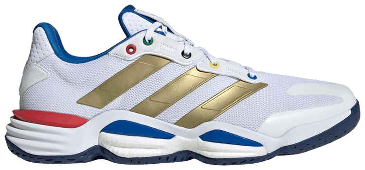 Adidas Stabil 16 White Gold Dark Blue