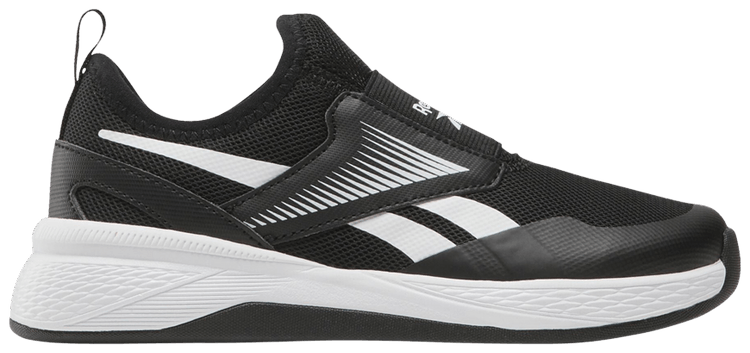 Reebok Nano Play Slip On Little Kid Black White