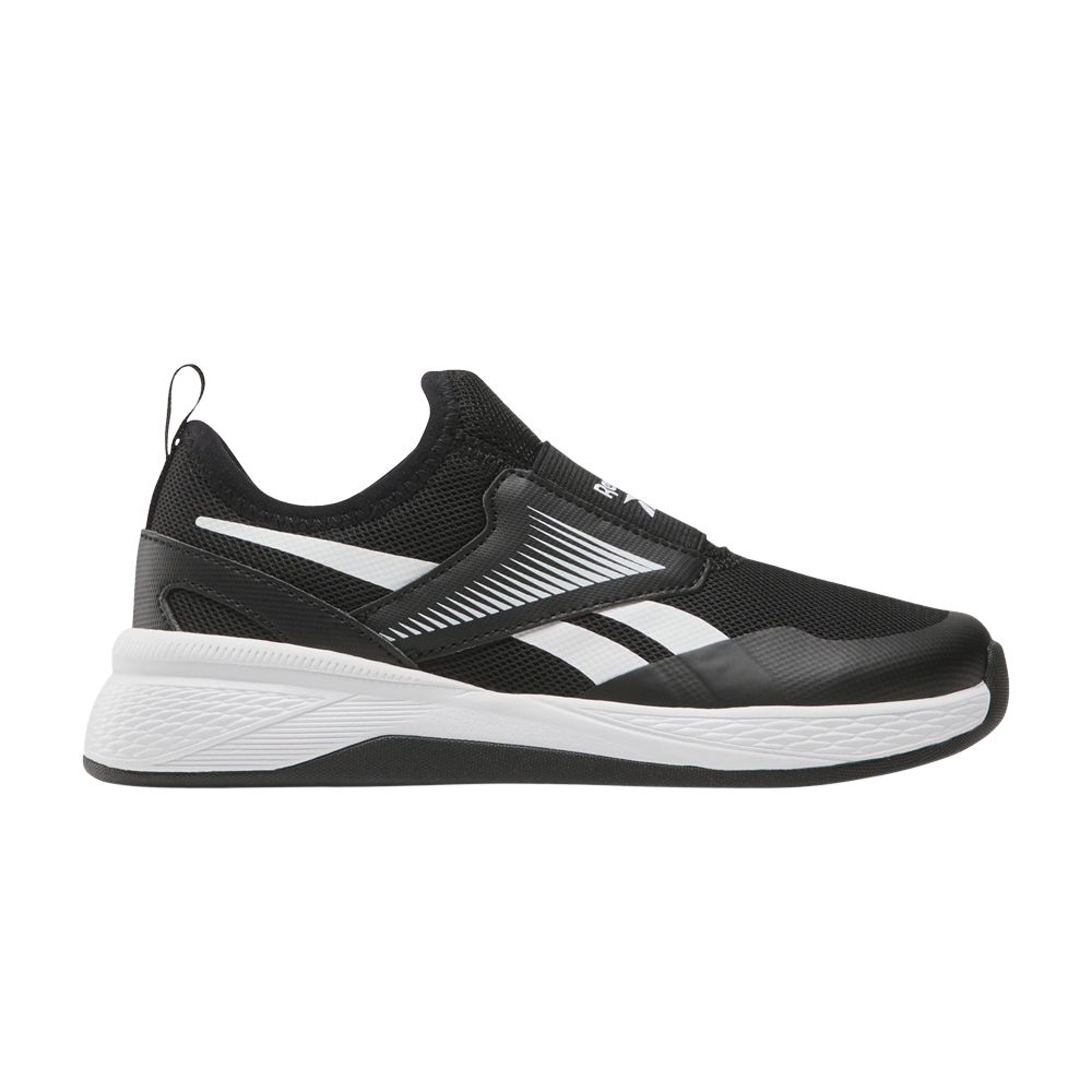 Pre-owned Reebok Nano Play Slip-on Little Kid 'black White' | Kid's Size 5.5