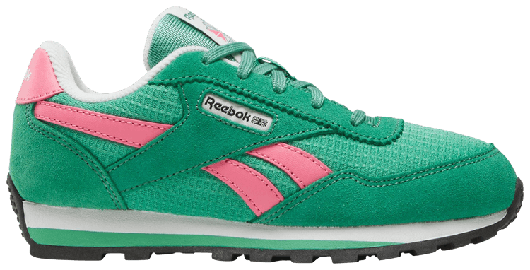 Reebok Classic AZ Little Kid Upgrade Green Passion Pink