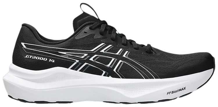 Asics GT 2000 14 Extra Wide Black White