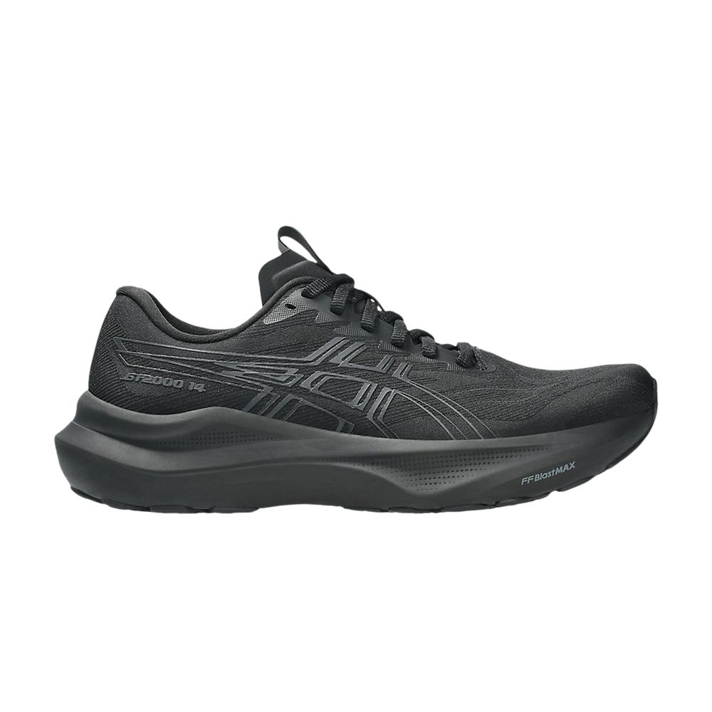 Pre-owned Asics Wmns Gt 2000 14 'black Graphite Grey' | Women's Size 5