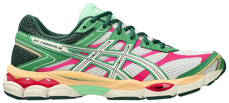 ASICS Gel Cumulus 16 Green Cream Ivory