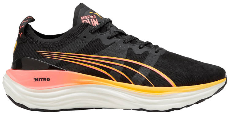 Puma ForeverRun Nitro Black Sunset Glow
