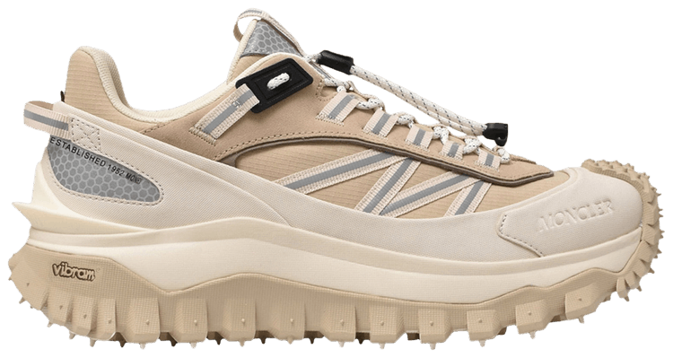 Moncler Trailgrip Low Beige White