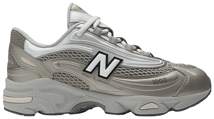 New Balance 1000 Big Kid Arid Stone Light Silver