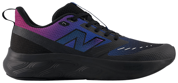 New Balance Fresh Foam 625 Big Kid Black Purple Fuchsia