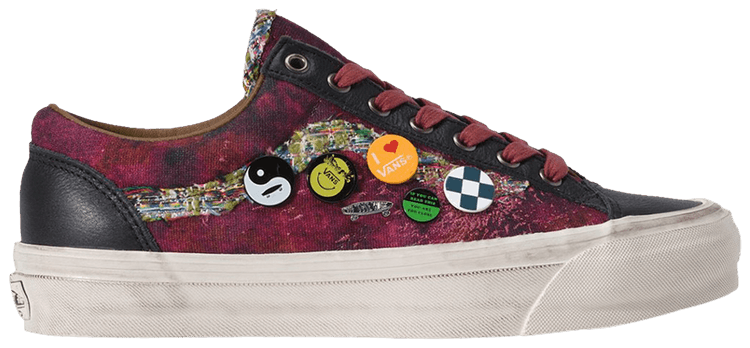 Vans Old Skool 36 LX Souvenir Pack   Burgundy