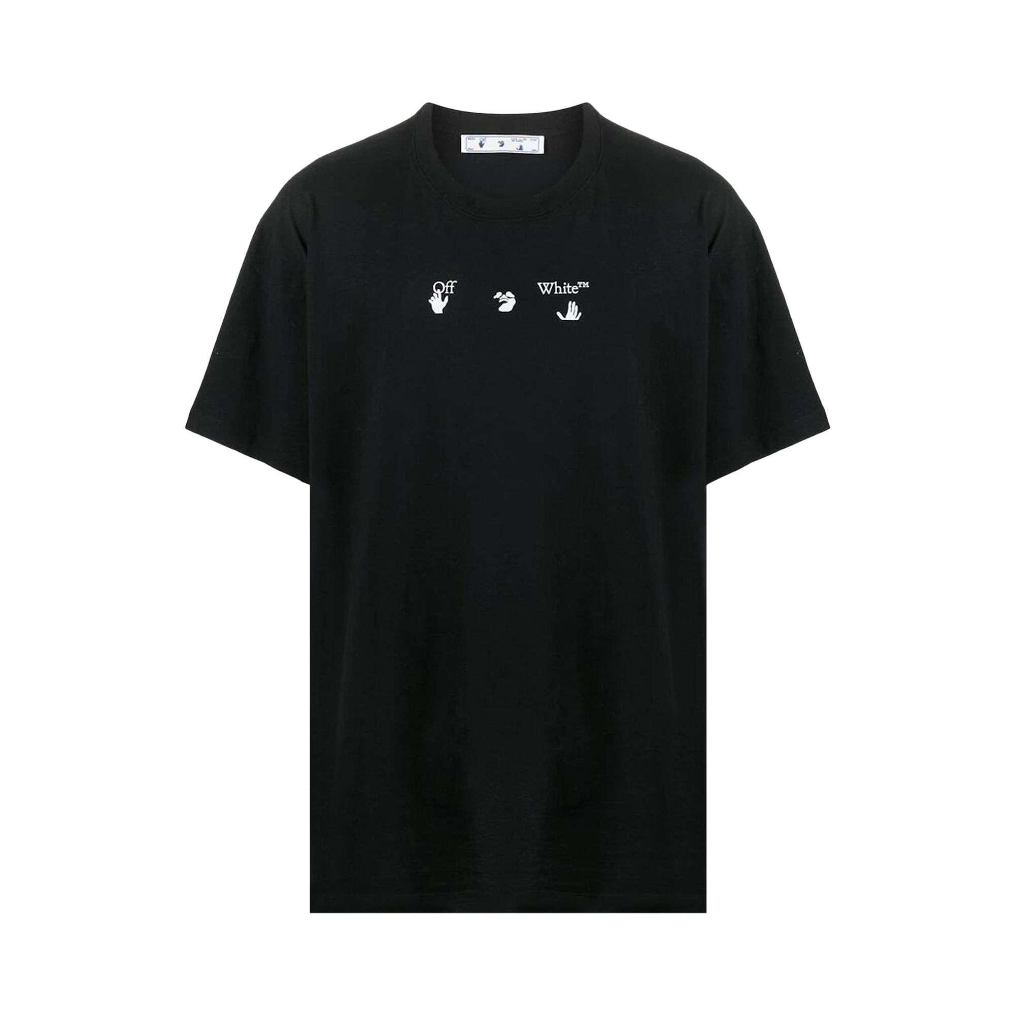 Pre-owned Off-white Mad Cat Over Tee 'black/light Green' | Men's Size M