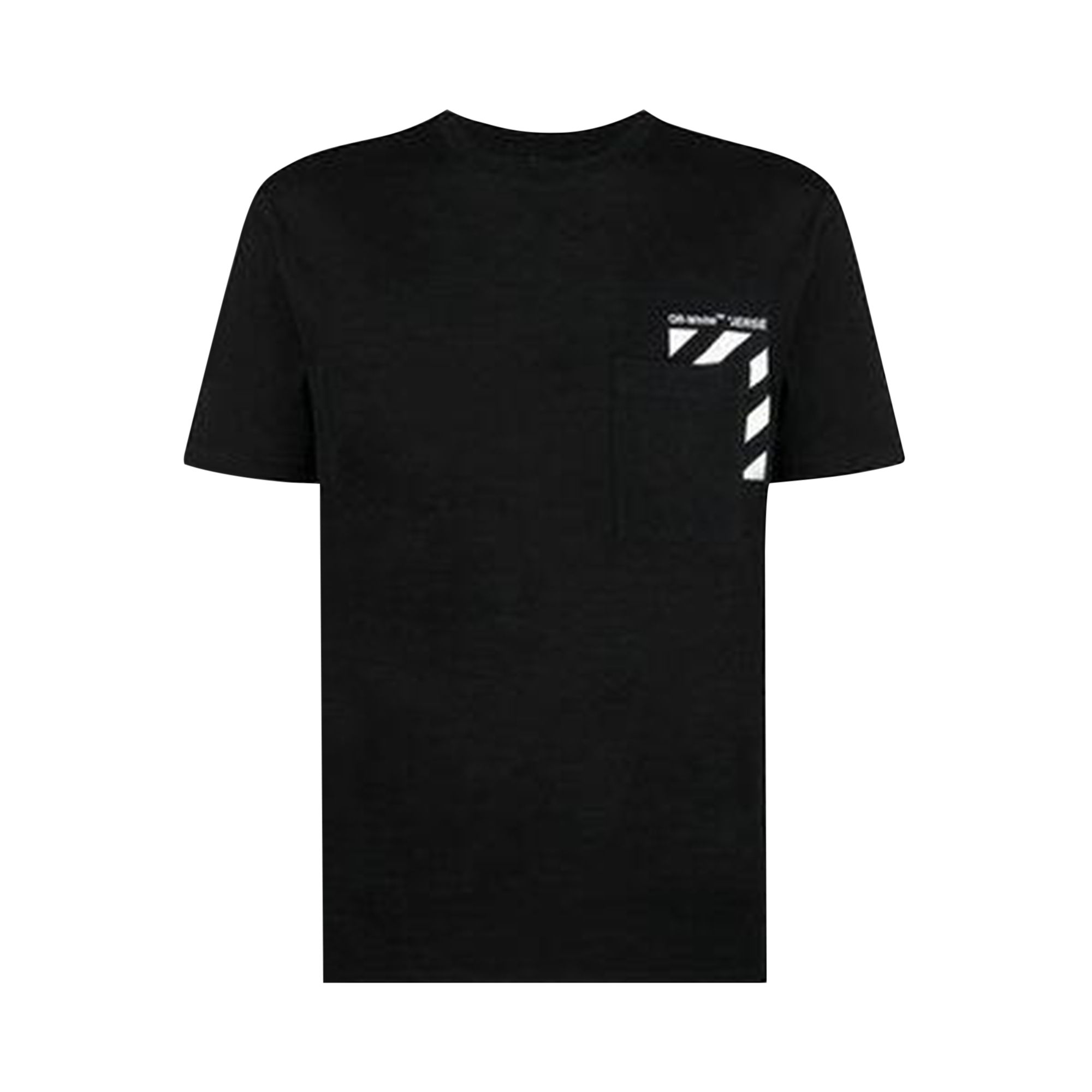 Pre-owned Off-white Diag Slim Short-sleeve Tee 'black/white' | Men's Size S