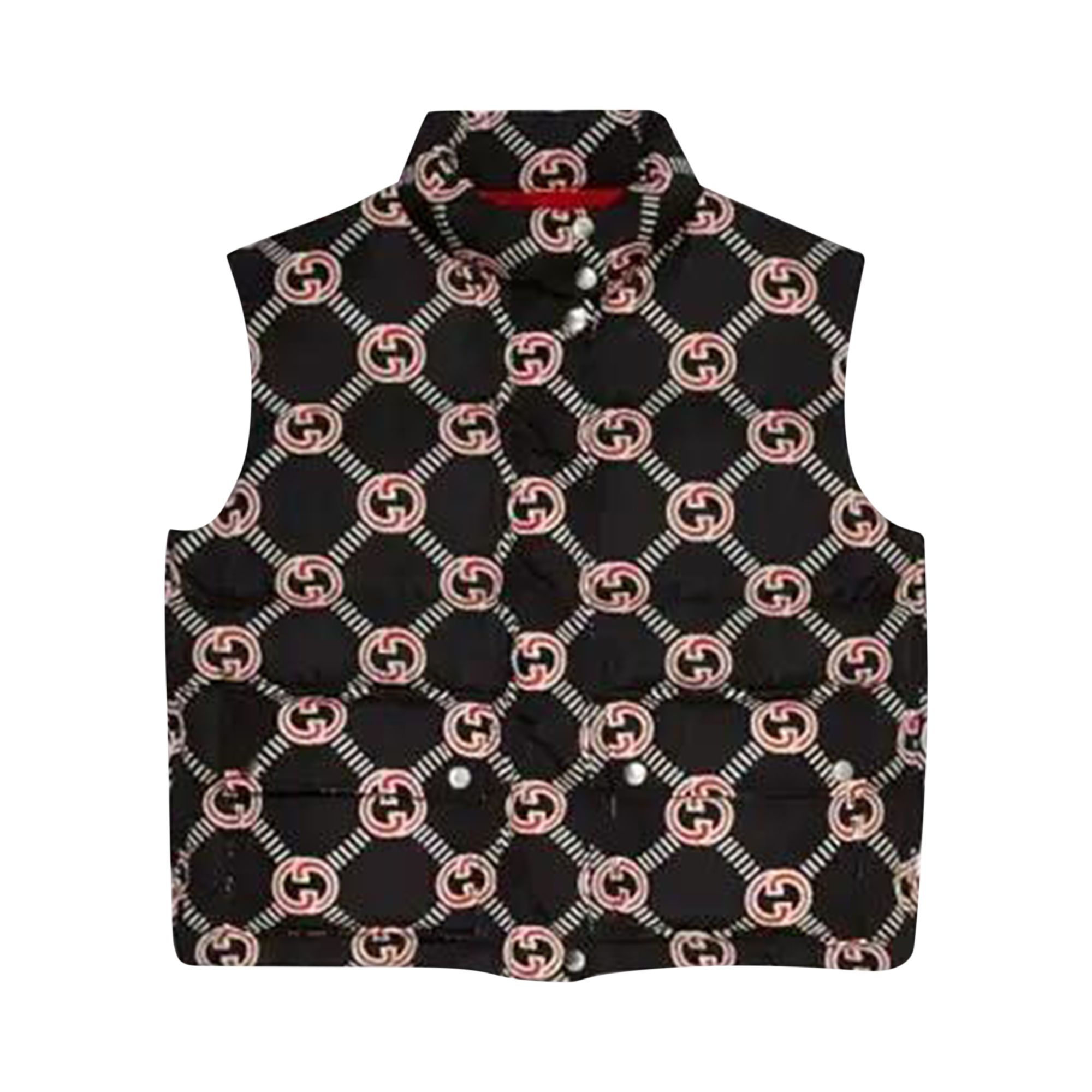 Pre-owned Gucci Interlocking G Down Vest 'black' | Women's Size 44