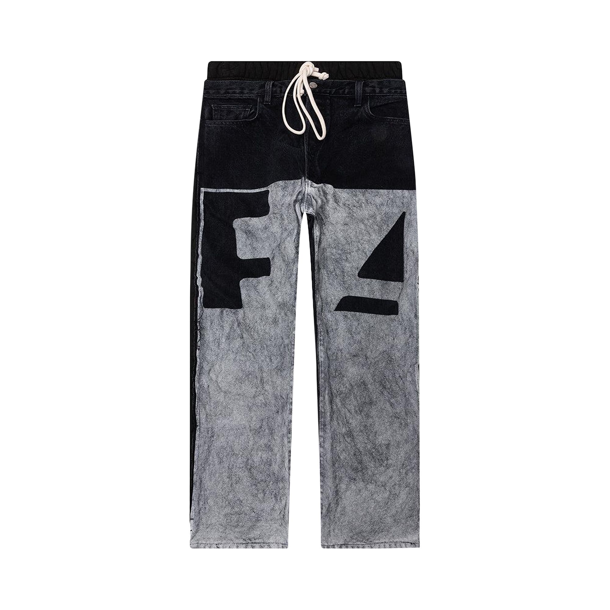 Pre-owned Rivington Roi Rebis Father Agency Fara-c Jeans 'black/grey' | Men's Size 36