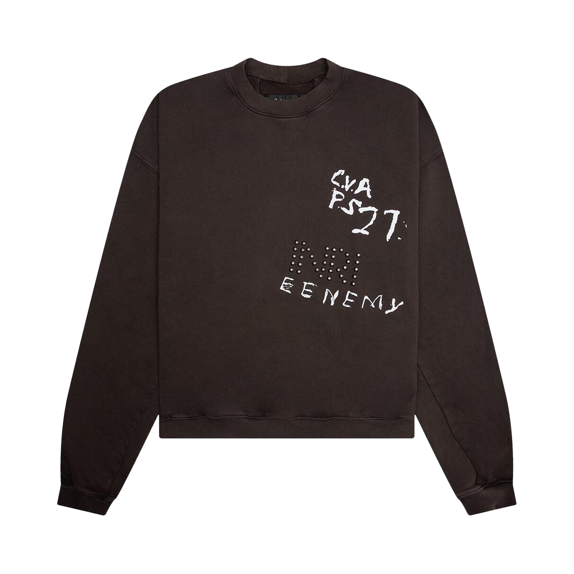 Pre-owned Rivington Roi Rebis Inri Cva Crewneck 'monk Brown' | Men's Size L
