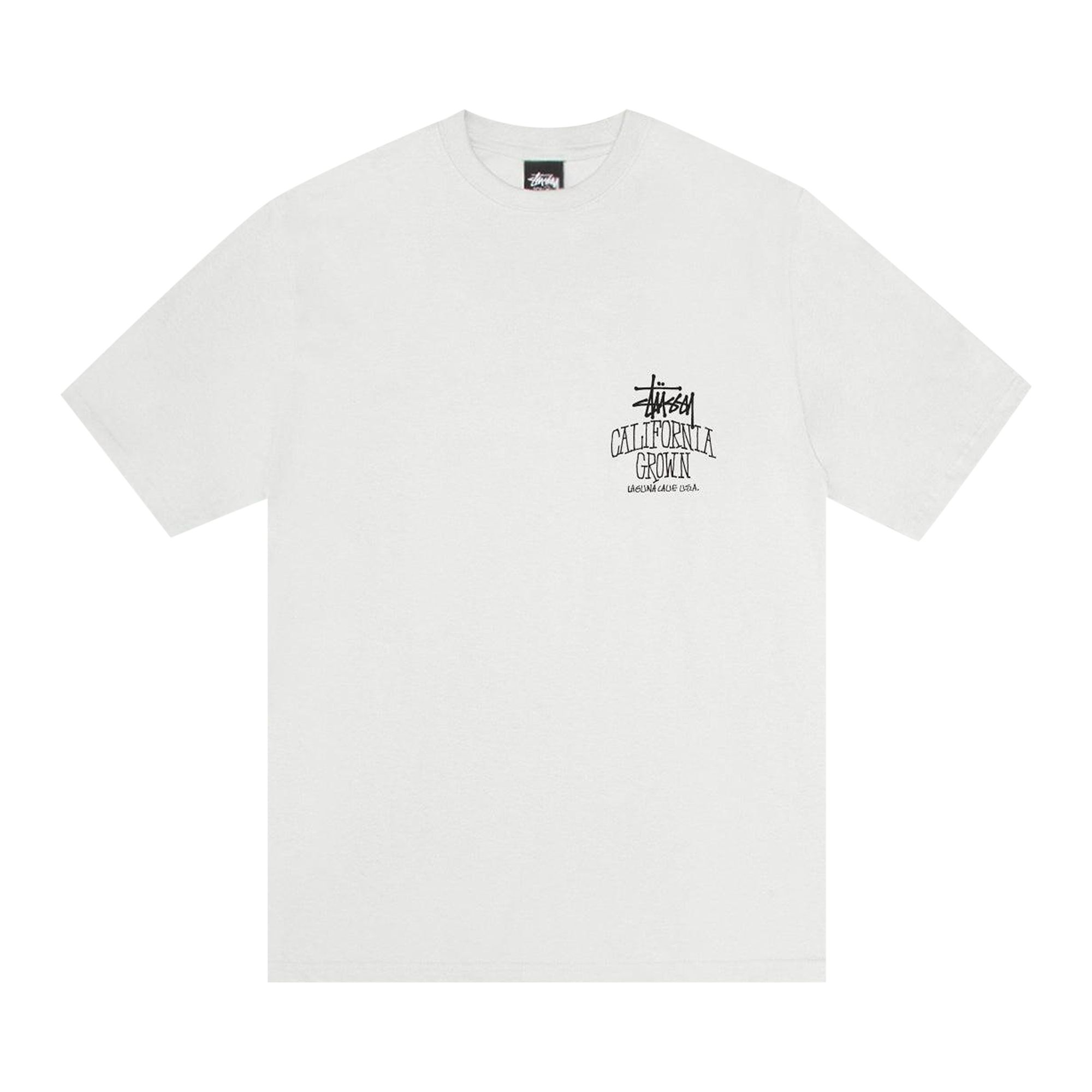 Pre-owned Stussy Cali Grown Tee Pigment Dyed 'natural' | Cream | Men's Size S In White