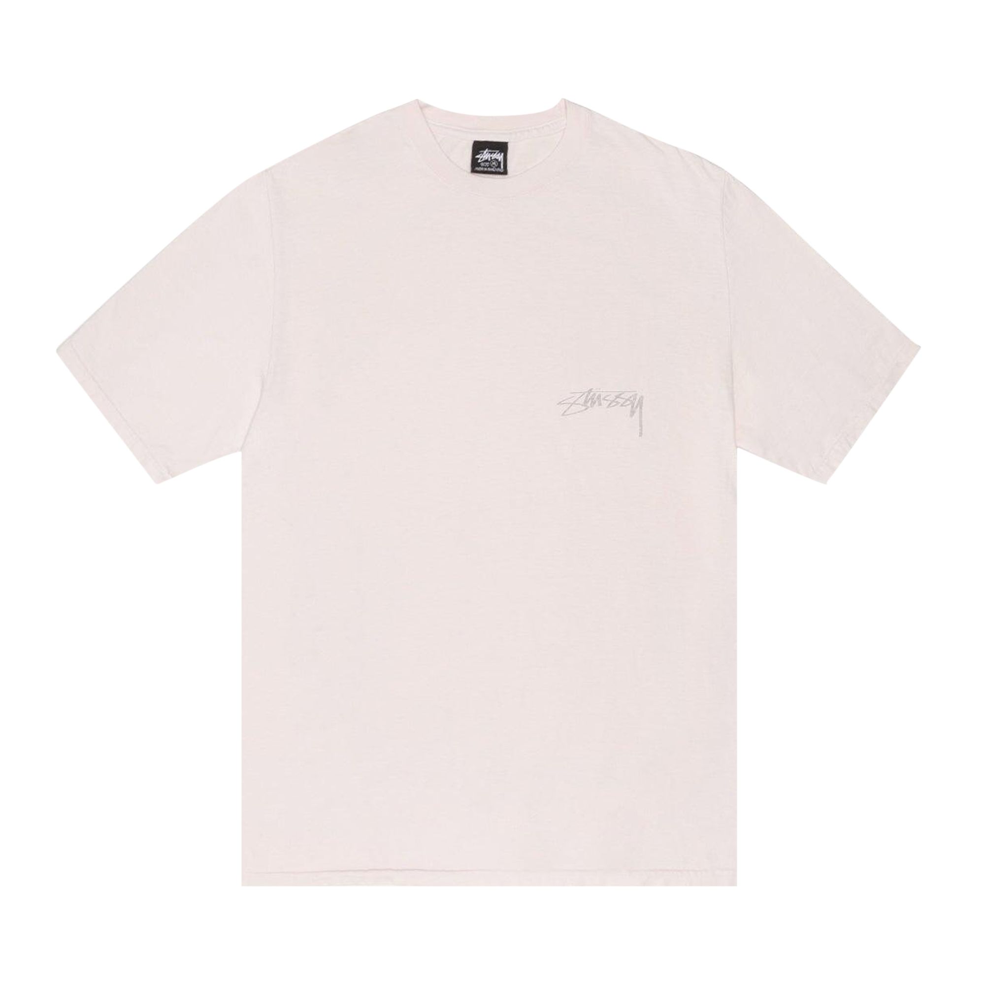 Pre-owned Stussy Smooth Reverse Tee Pigment Dyed 'blush' | Pink | Men's Size Xl