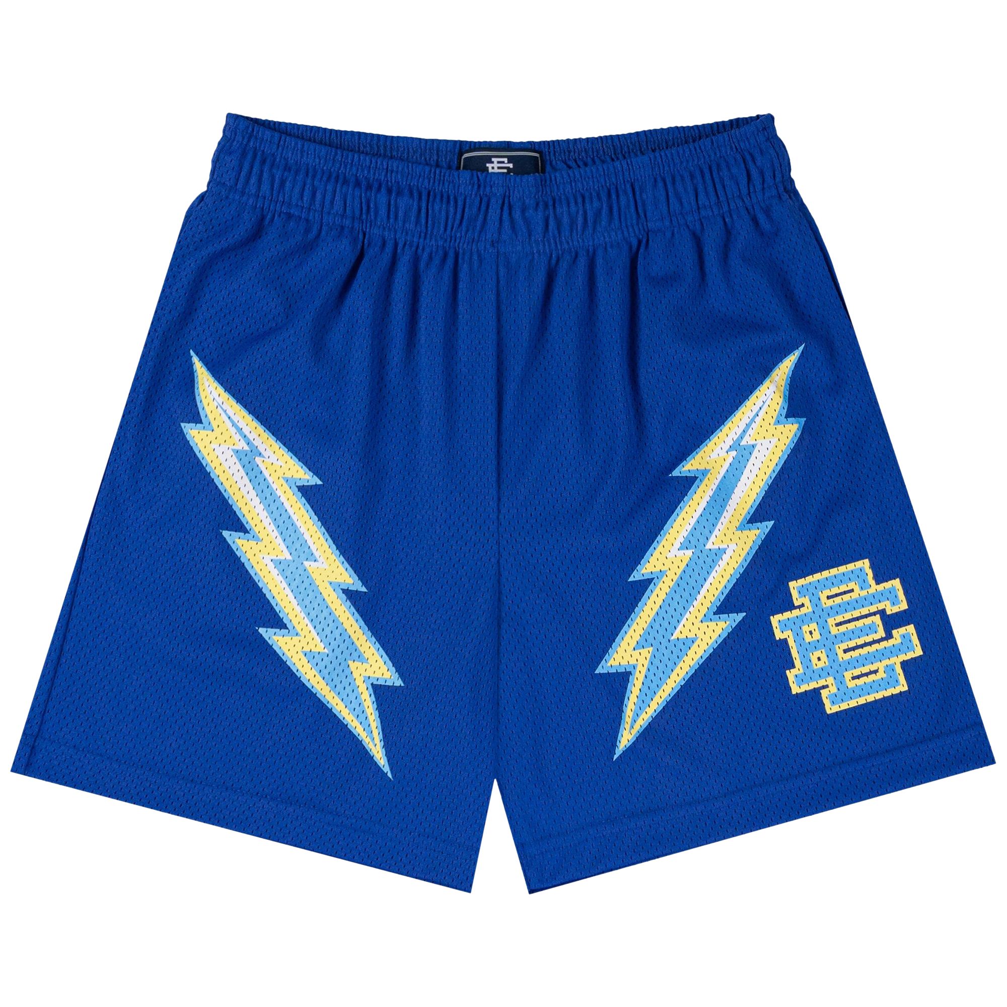 Pre-owned Eric Emanuel Ee Basic Short 'dazzling Blue' | Men's Size Xl
