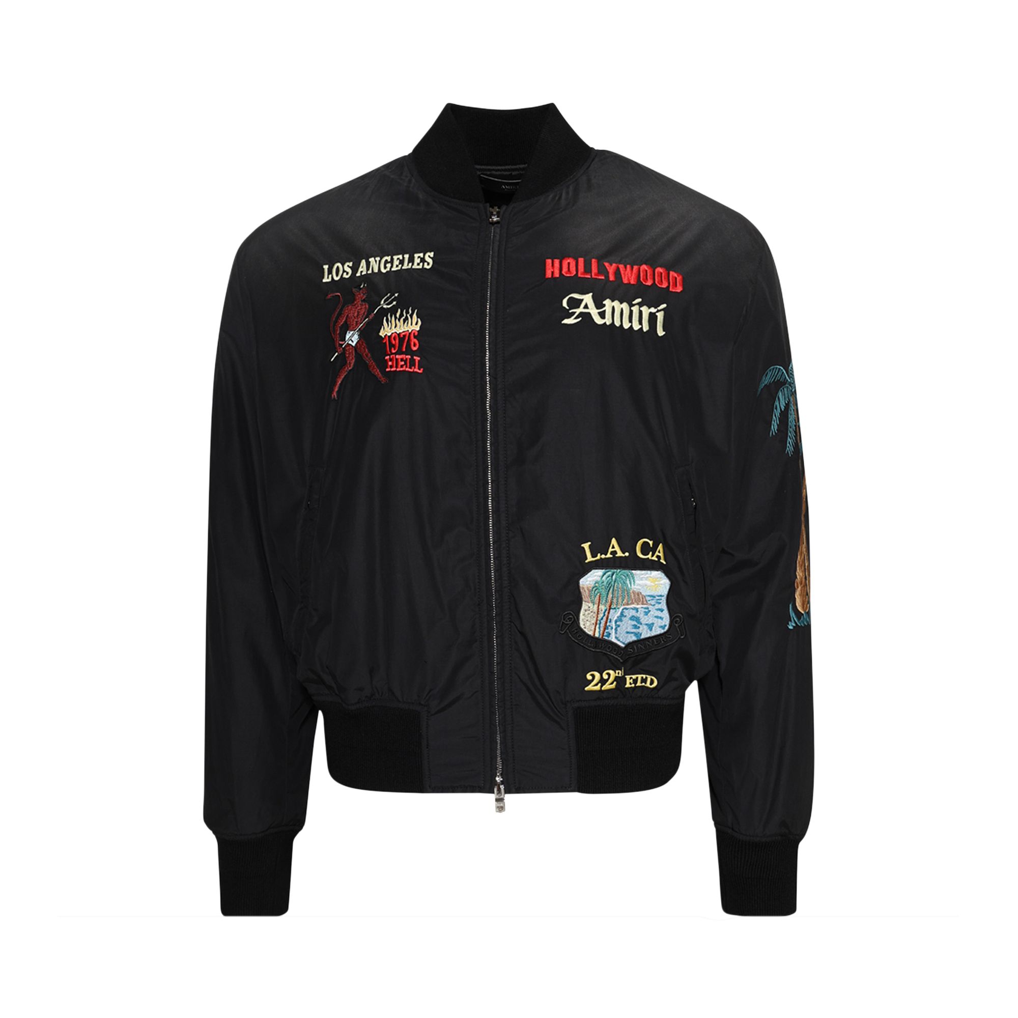 Pre-owned Amiri Sinners Bomber Jacket 'black' | Men's Size S