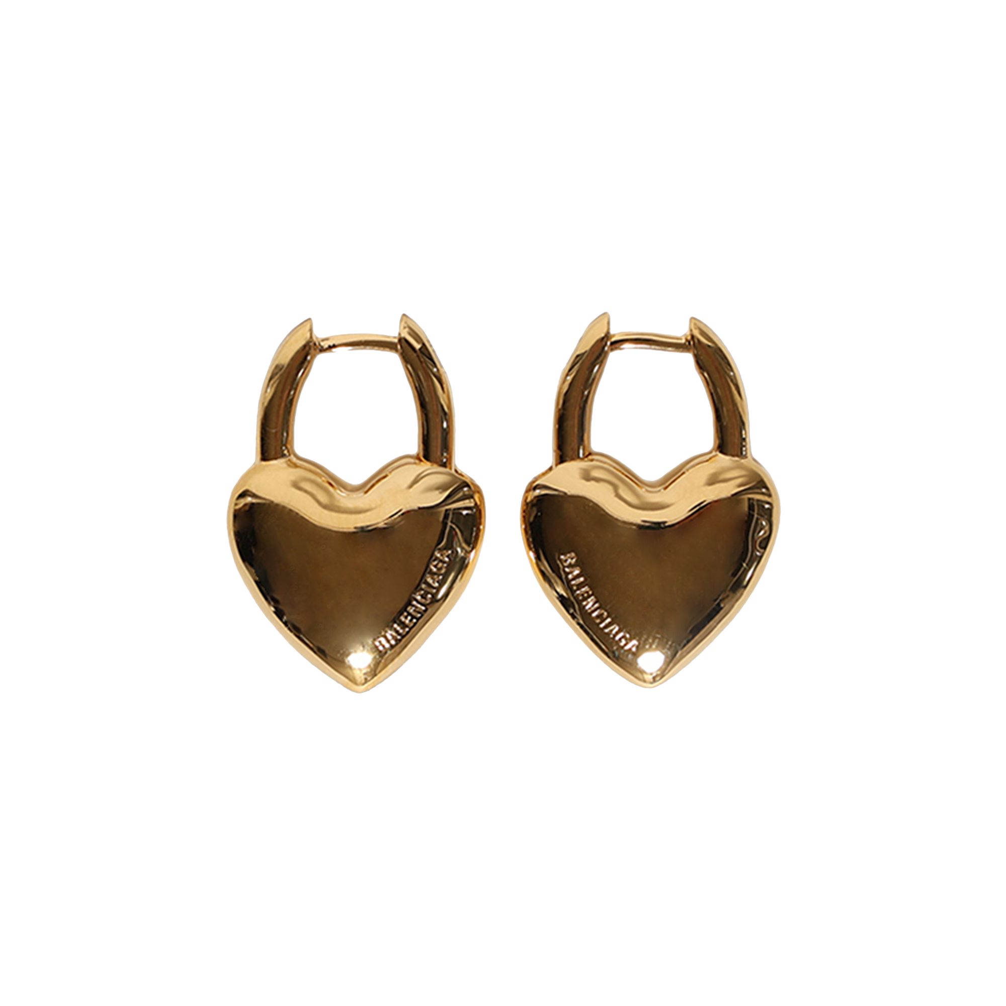 Pre-owned Balenciaga Minnie Earrings 'gold' | Women's Size Onesize
