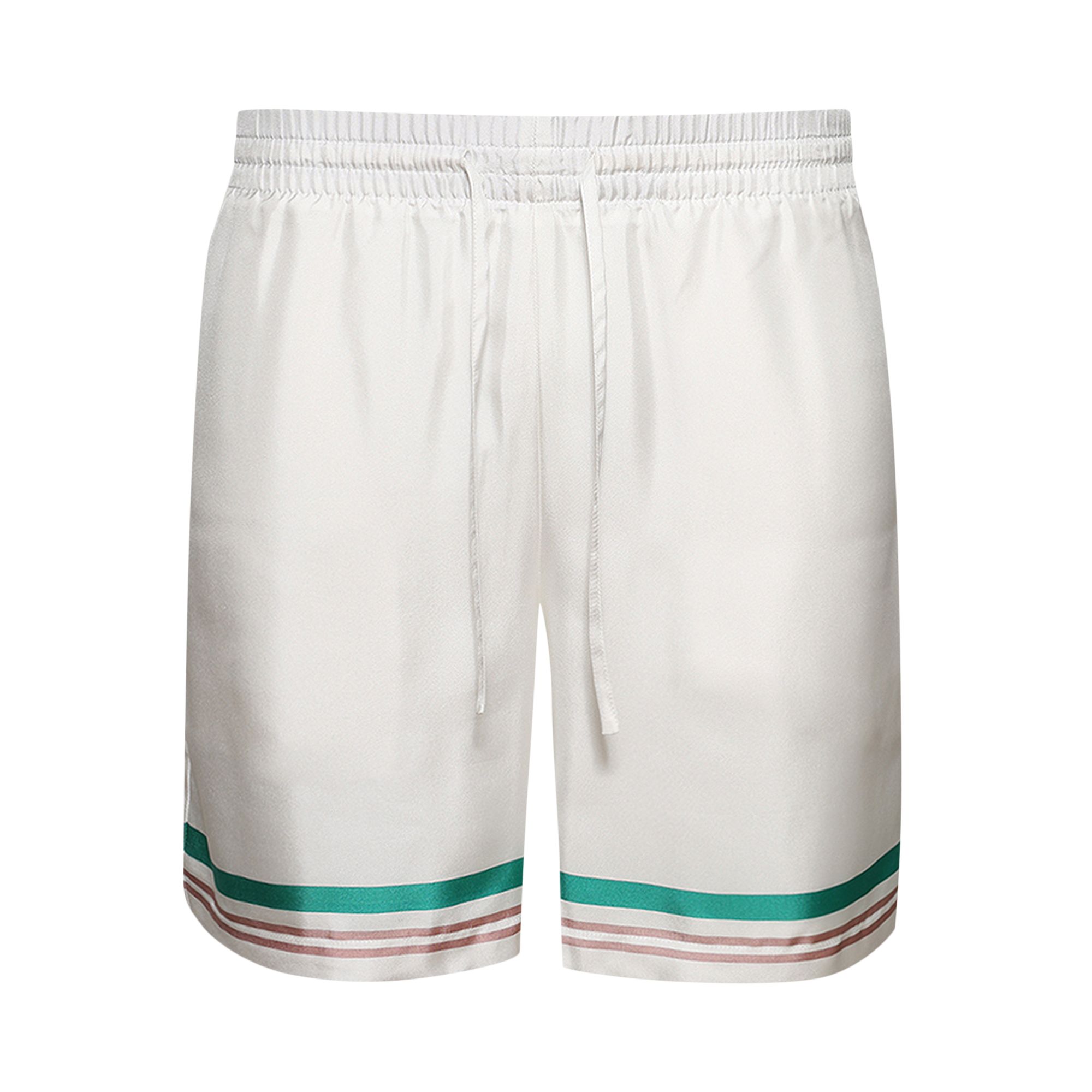 Pre-owned Casablanca Drawstring Shorts 'casa Way' | White | Men's Size S