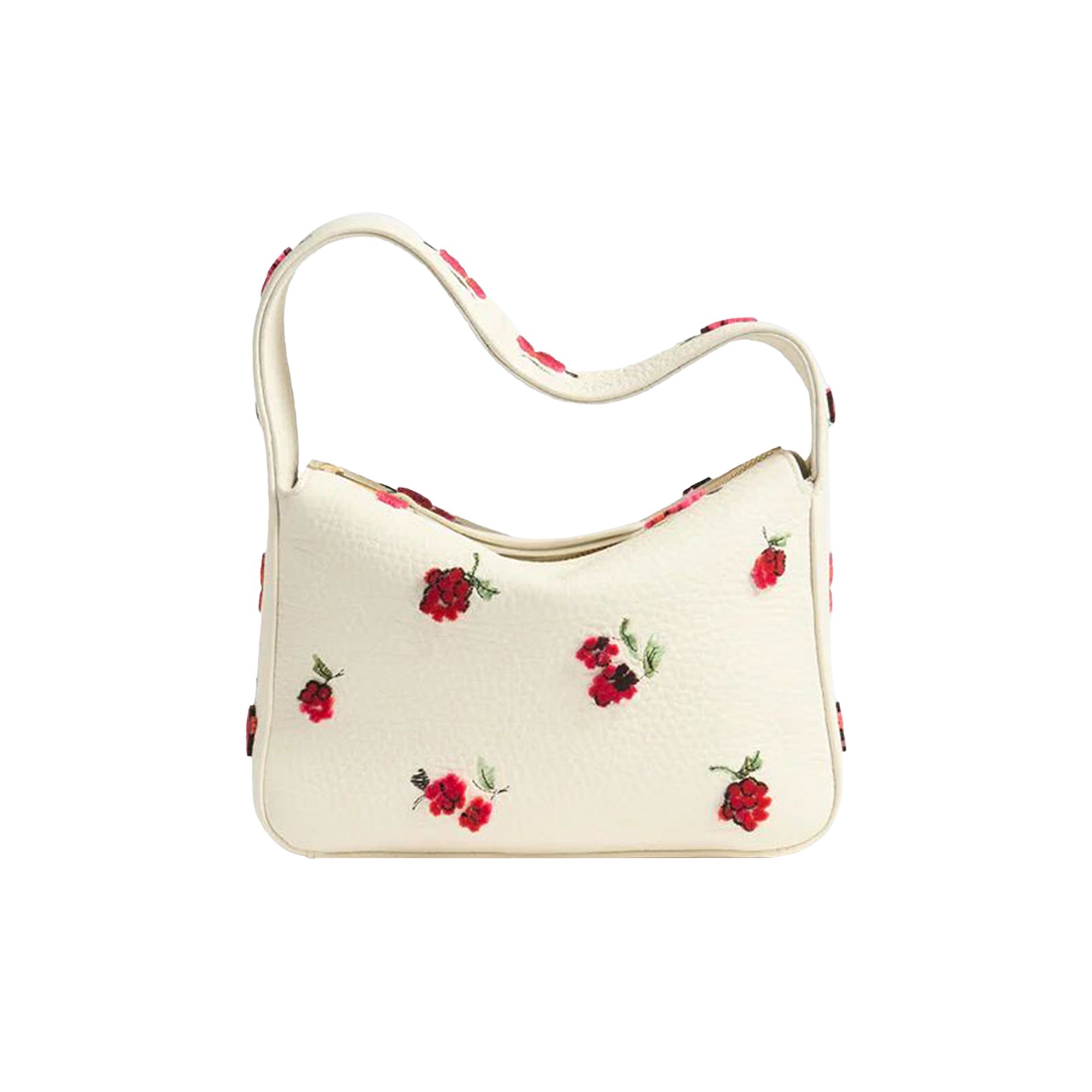 Pre-owned Khaite Elena Small Handbag 'raspberry/cream' | White | Women's Size Onesize