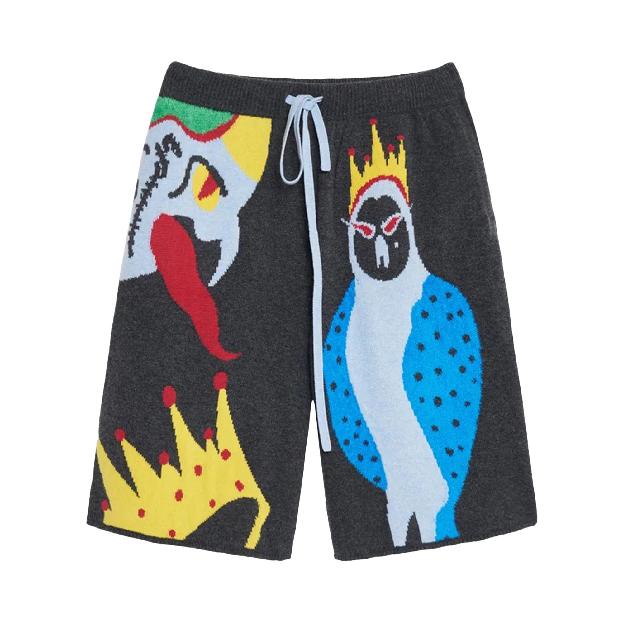 Pre-owned The Elder Statesman Mythical Creatures Short 'multicolor' | Multi-color | Men's Size M