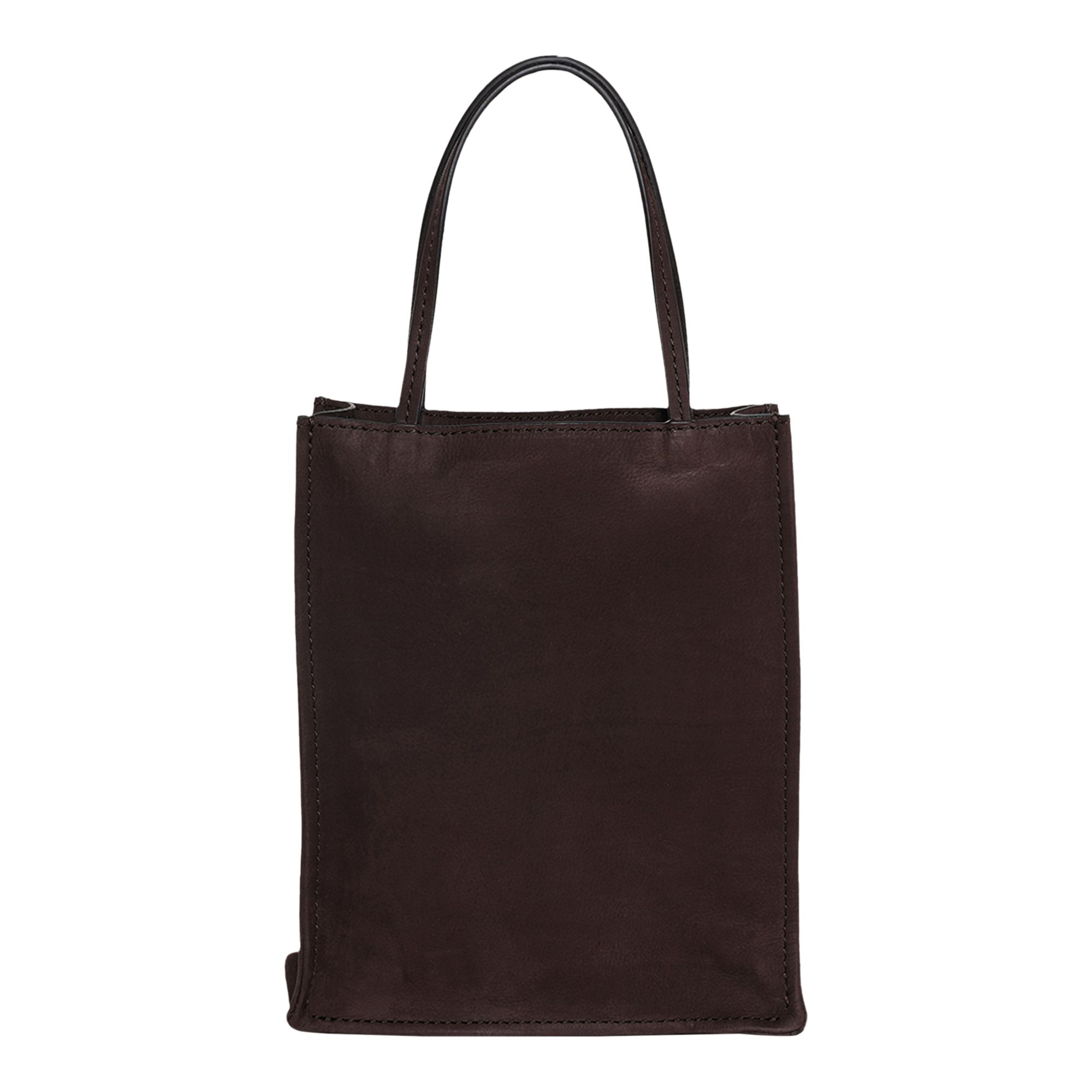 Pre-owned The Row To Go Tote Bag 'dark Aniline Ans' | Brown | Women's Size Onesize